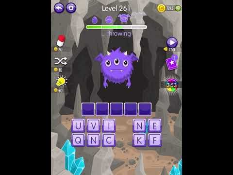 Video guide by Scary Talking Head: Word Monsters Level 261 #wordmonsters