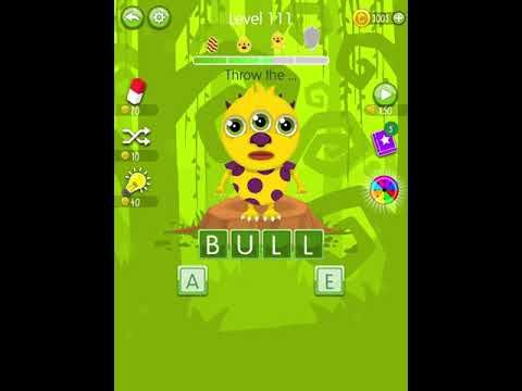 Video guide by Scary Talking Head: Word Monsters Level 111 #wordmonsters