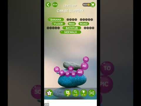 Video guide by ETPC EPIC TIME PASS CHANNEL: Word Pearls Level 817 #wordpearls