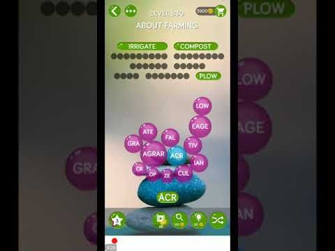 Video guide by ETPC EPIC TIME PASS CHANNEL: Word Pearls Level 830 #wordpearls