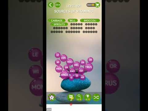 Video guide by ETPC EPIC TIME PASS CHANNEL: Word Pearls Level 801 #wordpearls