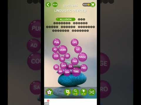 Video guide by ETPC EPIC TIME PASS CHANNEL: Word Pearls Level 845 #wordpearls
