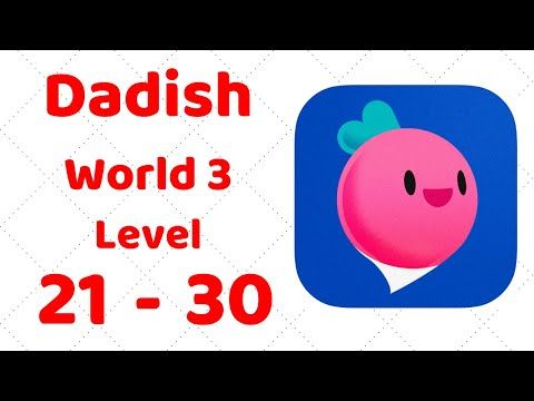 Video guide by ZCN Games: Dadish Level 21-30 #dadish