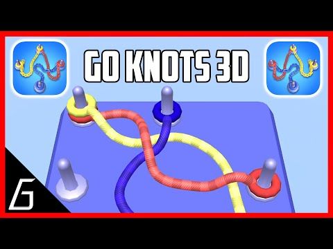 Video guide by LEmotion Gaming: Go Knots 3D Level 1-33 #goknots3d