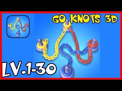 Video guide by PlayGamesWalkthrough: Go Knots 3D Level 1-30 #goknots3d