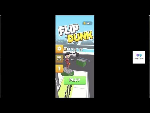 Video guide by Gizmo Arcade: Flip Dunk Level 35 #flipdunk