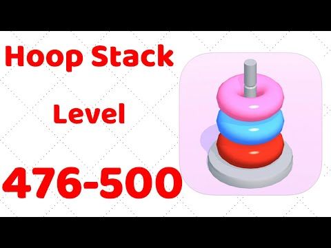 Video guide by ZCN Games: Hoop Stack Level 476 #hoopstack
