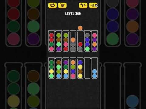Video guide by Mobile games: Ball Sort Puzzle Level 369 #ballsortpuzzle