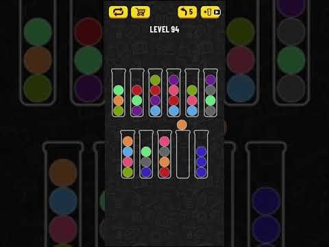 Video guide by Mobile games: Ball Sort Puzzle Level 94 #ballsortpuzzle