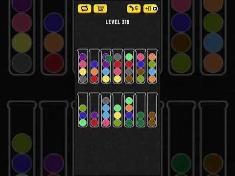 Video guide by Mobile games: Ball Sort Puzzle Level 319 #ballsortpuzzle