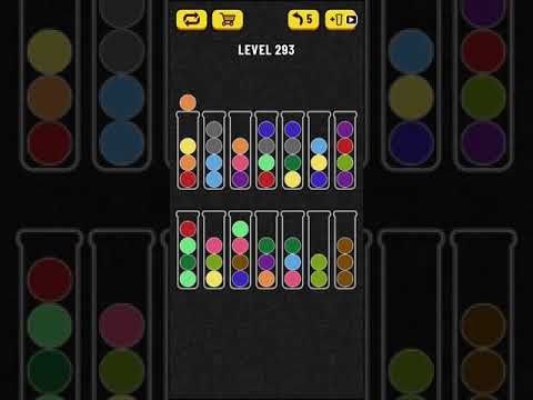 Video guide by Mobile games: Ball Sort Puzzle Level 293 #ballsortpuzzle