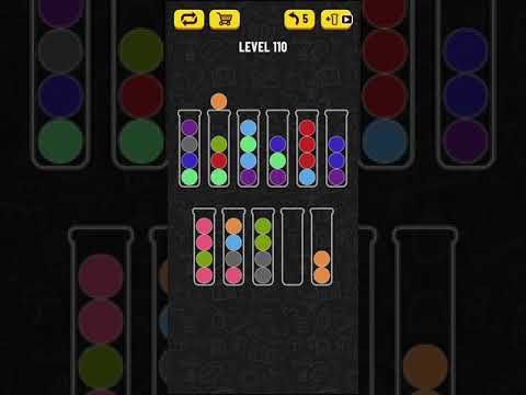 Video guide by Mobile games: Ball Sort Puzzle Level 110 #ballsortpuzzle