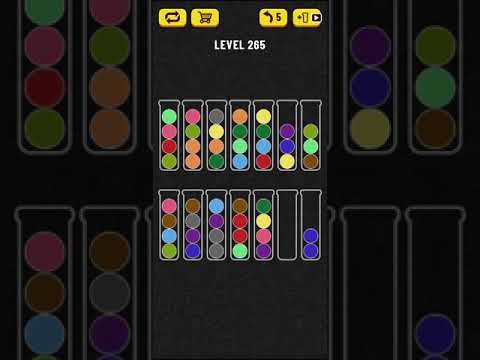 Video guide by Mobile games: Ball Sort Puzzle Level 265 #ballsortpuzzle