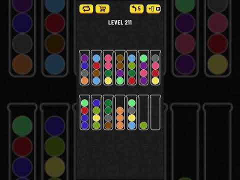 Video guide by Mobile games: Ball Sort Puzzle Level 211 #ballsortpuzzle