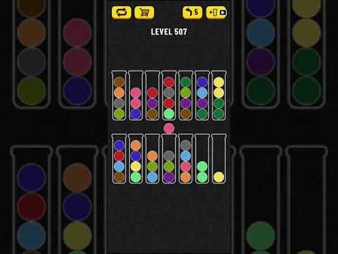 Video guide by Mobile games: Ball Sort Puzzle Level 507 #ballsortpuzzle