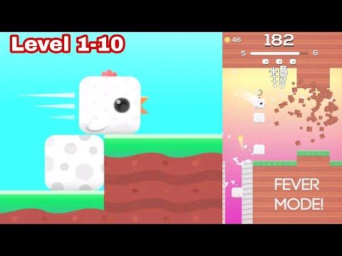 Video guide by Best Gameplay Pro: Square Bird. Level 1-10 #squarebird