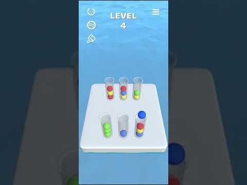 Video guide by Mobile games: Sort It 3D Level 4 #sortit3d