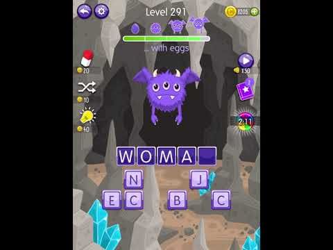 Video guide by Scary Talking Head: Word Monsters Level 291 #wordmonsters