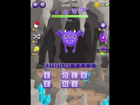 Video guide by Scary Talking Head: Word Monsters Level 300 #wordmonsters