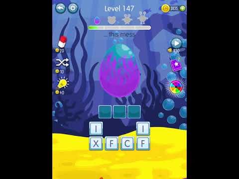 Video guide by Scary Talking Head: Word Monsters Level 147 #wordmonsters