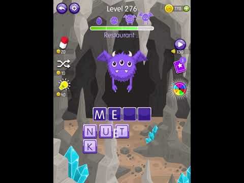 Video guide by Scary Talking Head: Word Monsters Level 276 #wordmonsters