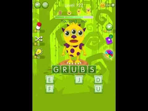 Video guide by Scary Talking Head: Word Monsters Level 122 #wordmonsters