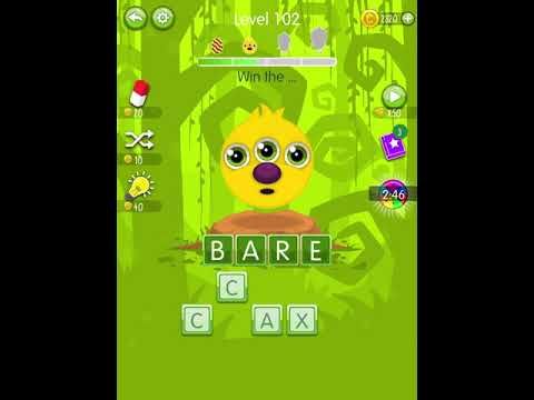 Video guide by Scary Talking Head: Word Monsters Level 102 #wordmonsters
