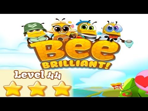 Video guide by Dimo Petkov: Bee Brilliant Level 44 #beebrilliant