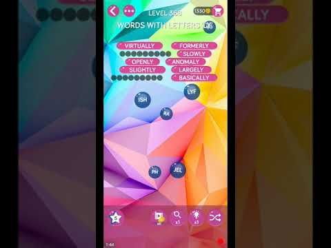Video guide by ETPC EPIC TIME PASS CHANNEL: Word Pearls Level 368 #wordpearls