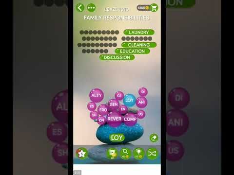 Video guide by ETPC EPIC TIME PASS CHANNEL: Word Pearls Level 1010 #wordpearls