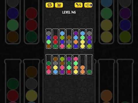 Video guide by Mobile games: Ball Sort Puzzle Level 145 #ballsortpuzzle