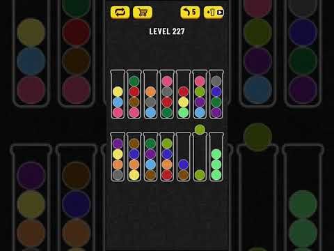Video guide by Mobile games: Ball Sort Puzzle Level 227 #ballsortpuzzle