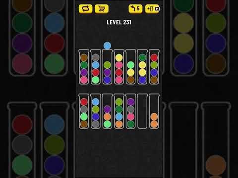 Video guide by Mobile games: Ball Sort Puzzle Level 231 #ballsortpuzzle