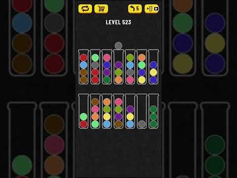 Video guide by Mobile games: Ball Sort Puzzle Level 523 #ballsortpuzzle