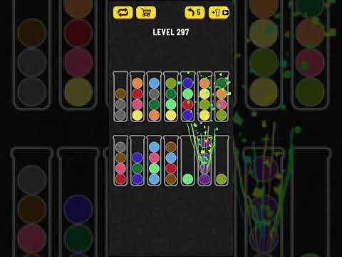 Video guide by Mobile games: Ball Sort Puzzle Level 297 #ballsortpuzzle
