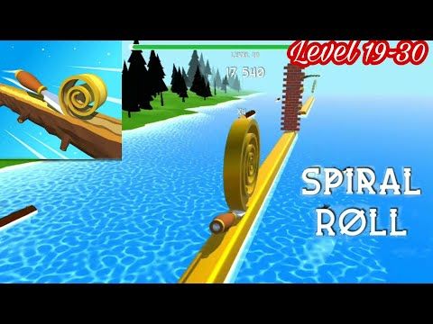 Video guide by Best Gameplay Pro: Spiral Roll Level 19-30 #spiralroll