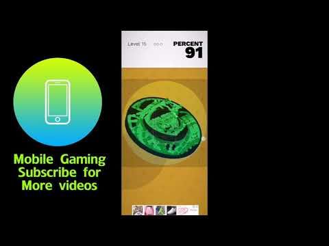 Video guide by Mobile Gaming: Kolor It! Level 15 #kolorit