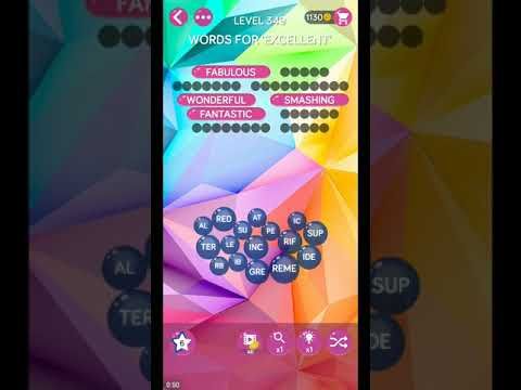 Video guide by ETPC EPIC TIME PASS CHANNEL: Word Pearls Level 349 #wordpearls