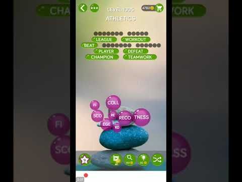 Video guide by ETPC EPIC TIME PASS CHANNEL: Word Pearls Level 1005 #wordpearls