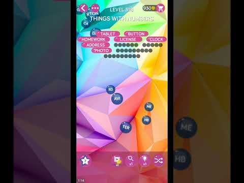 Video guide by ETPC EPIC TIME PASS CHANNEL: Word Pearls Level 318 #wordpearls
