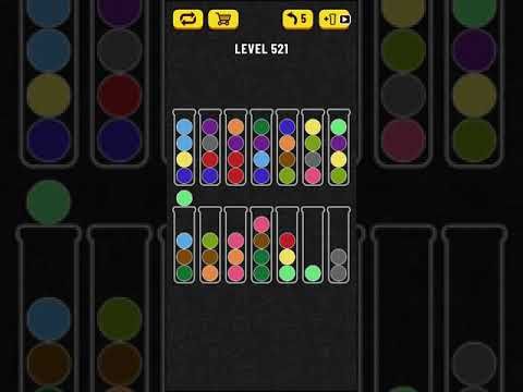 Video guide by Mobile games: Ball Sort Puzzle Level 521 #ballsortpuzzle