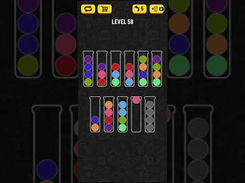 Video guide by Mobile games: Ball Sort Puzzle Level 58 #ballsortpuzzle