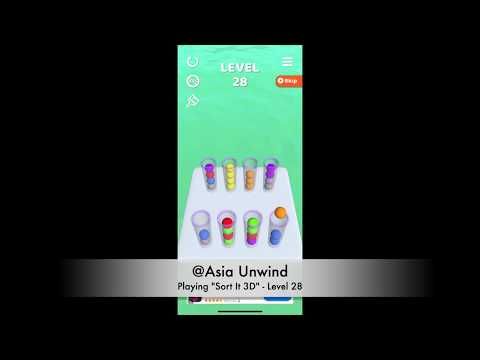 Video guide by asia unwind: Sort It 3D Level 28 #sortit3d