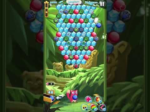 Video guide by IOS Fun Games: Bubble Mania Level 877 #bubblemania