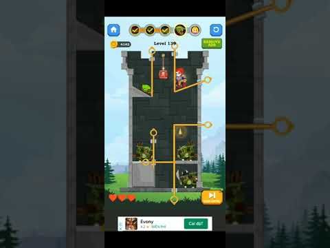 Video guide by RPG Game Video: Hero Rescue Level 123 #herorescue