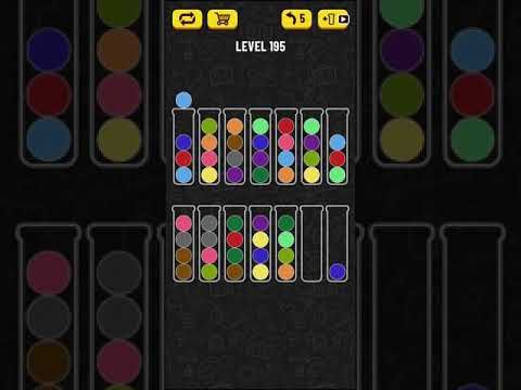 Video guide by Mobile games: Ball Sort Puzzle Level 195 #ballsortpuzzle