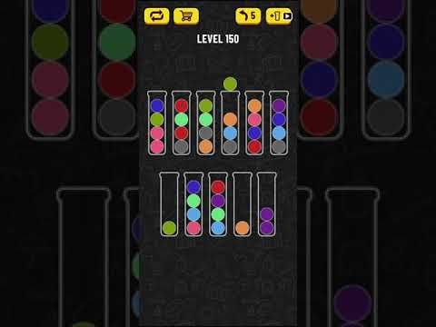 Video guide by Mobile games: Ball Sort Puzzle Level 150 #ballsortpuzzle