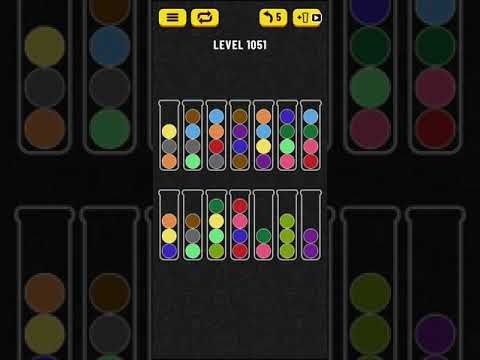 Video guide by Mobile games: Ball Sort Puzzle Level 1051 #ballsortpuzzle