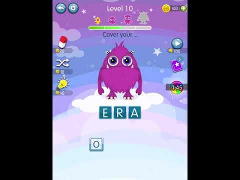Video guide by Scary Talking Head: Word Monsters Level 10 #wordmonsters