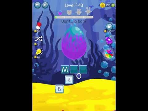Video guide by Scary Talking Head: Word Monsters Level 143 #wordmonsters